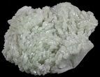 Green Prehnite Crystal Cluster - Morocco #52272-1
